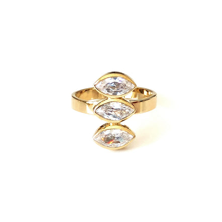 Aurelia Triple Ring
