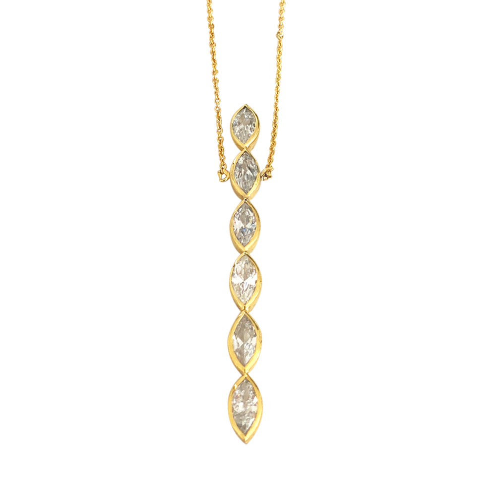 Maxi Aurelia Line Necklace