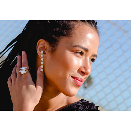 Aurelia 6 Stone Stud