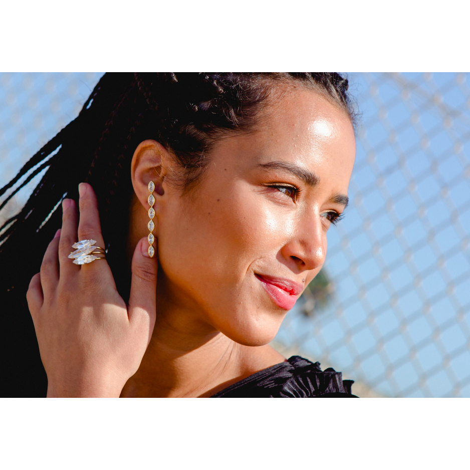 Aurelia 6 Stone Stud