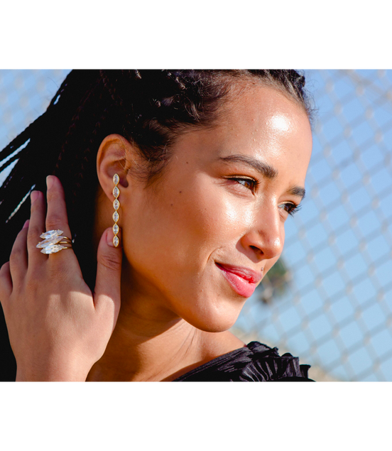 Aurelia 6 Stone Stud