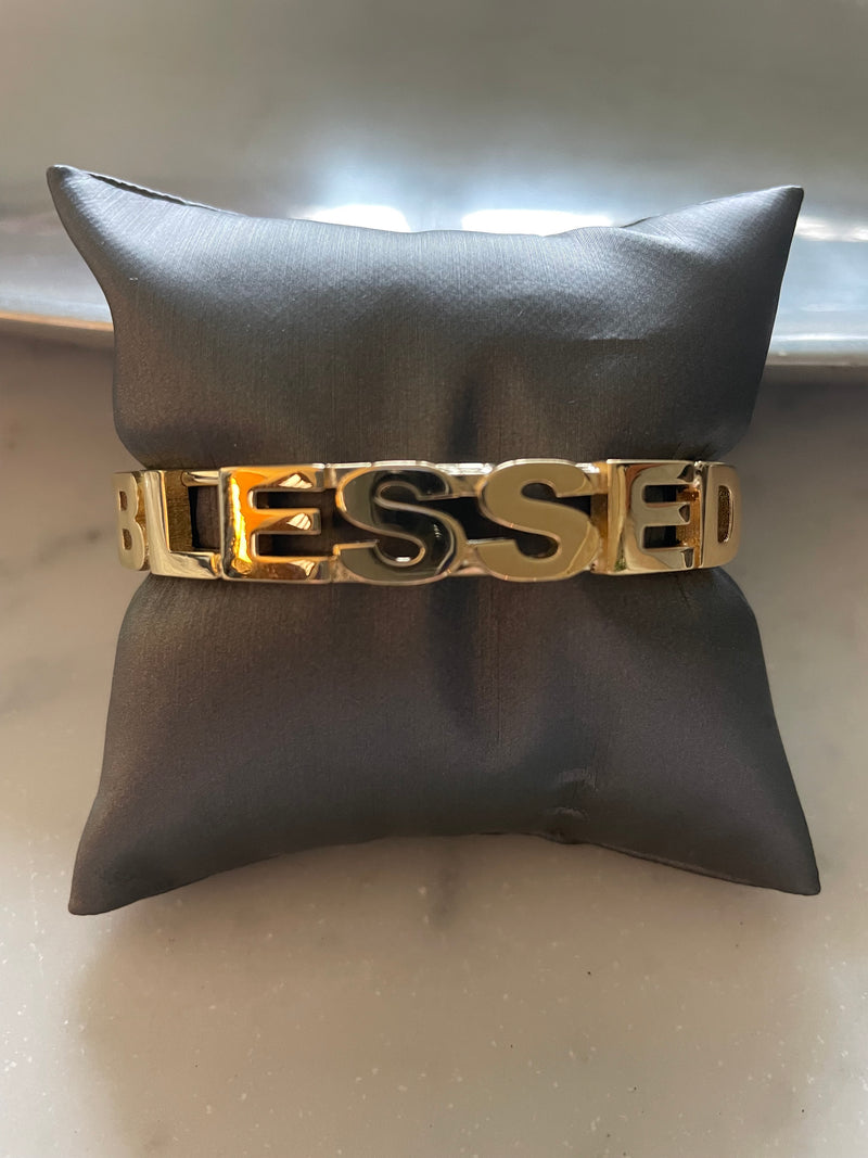 Inspirational Cuff-BLESSED