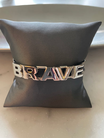 Inspirational Cuff-BRAVE