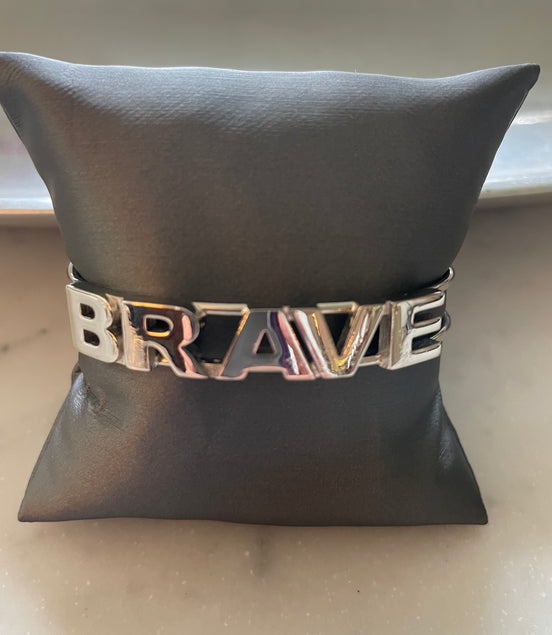 Inspirational Cuff-BRAVE