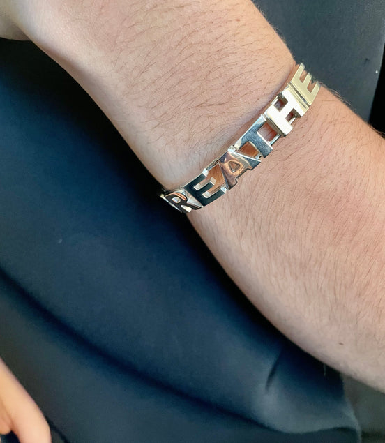 Inspirational Cuff-BREATHE