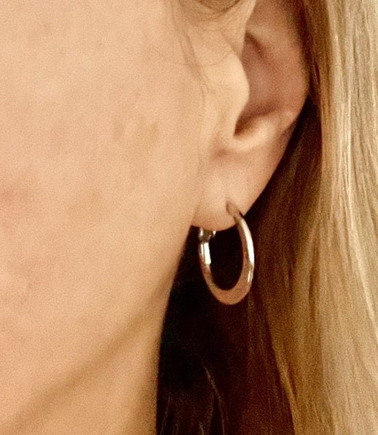 Multi Hoop Set-Rhodium