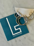 Twist Hoop Set-Rhodium