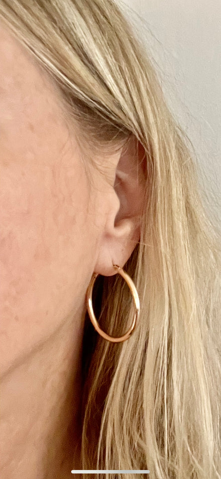 Classic Hoop Set-Gold