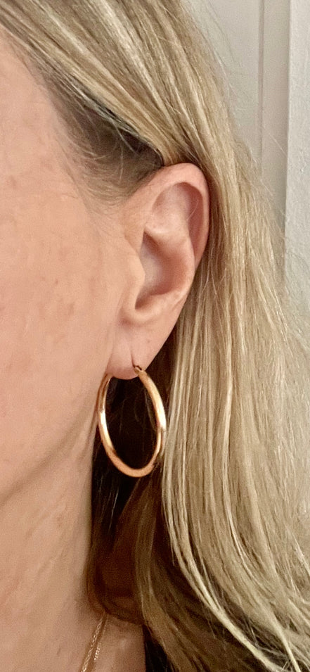 Classic Hoop Set-Gold