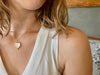 Mother of Pearl Crystal Studded Necklace