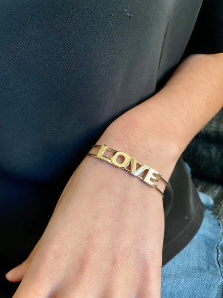 Inspirational Cuff-LOVE