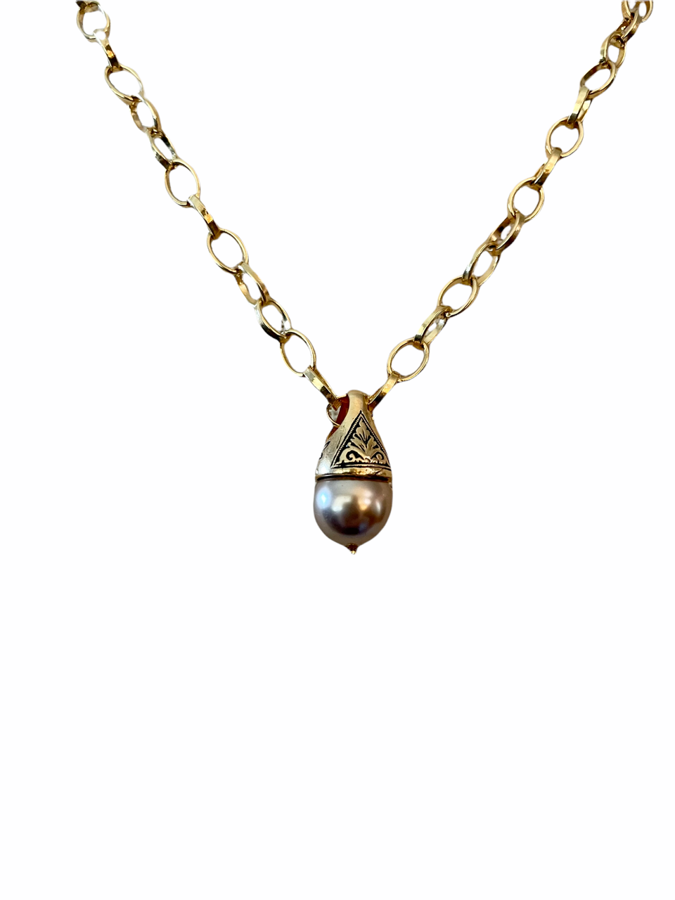 Marrakesh Pearl Drop Necklace