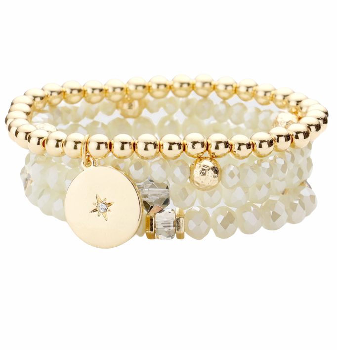 North Star Crystal Stack-Pale Green