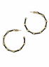 Enamel Hoop-Black