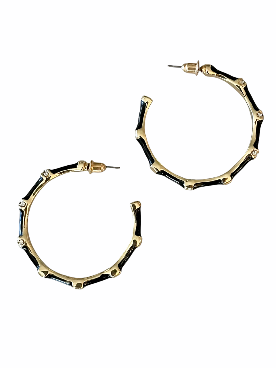 Enamel Hoop-Black