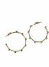 Enamel Hoops-White