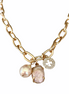 Chunky Pearl Cluster Necklace