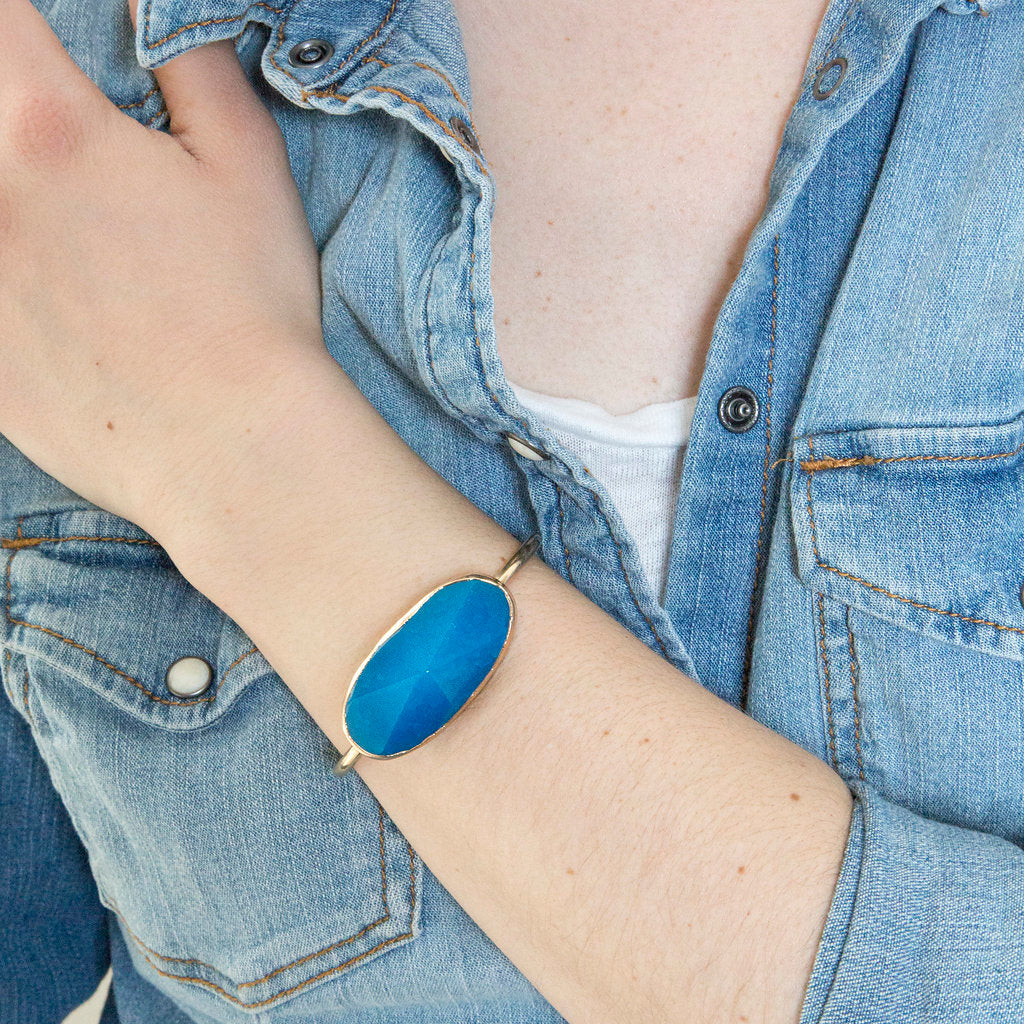 Mediterranean Blue Cuff