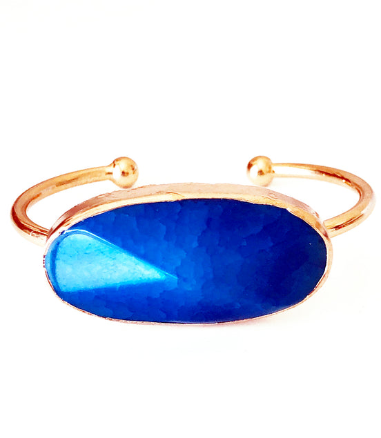 Mediterranean Blue Cuff