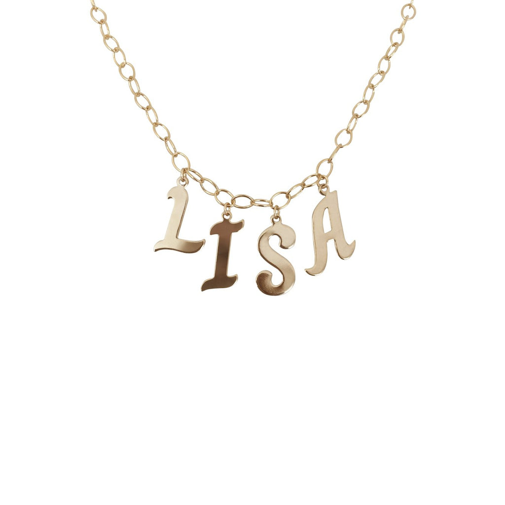 Write Your Name Necklace