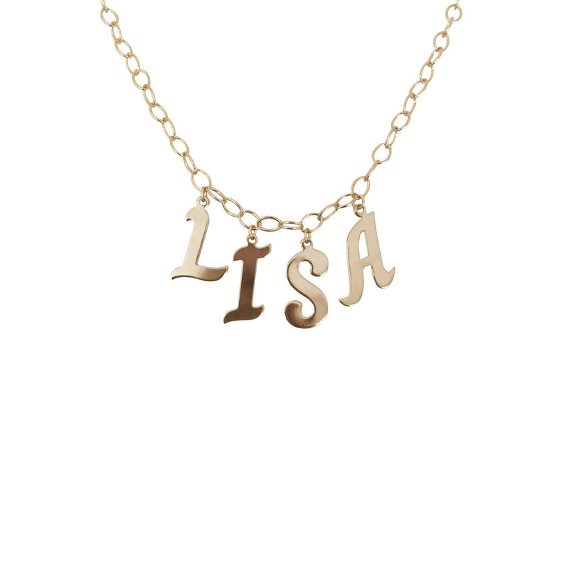 Write Your Name Necklace