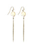 Ibiza Pearl and Silver Crystal Earring