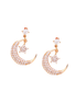 Crescent Moon/Star Earring