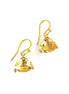 Everyday Crystal Earring Lemon/Gold