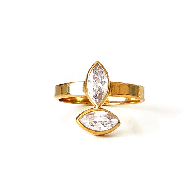 Aurelia Double Ring