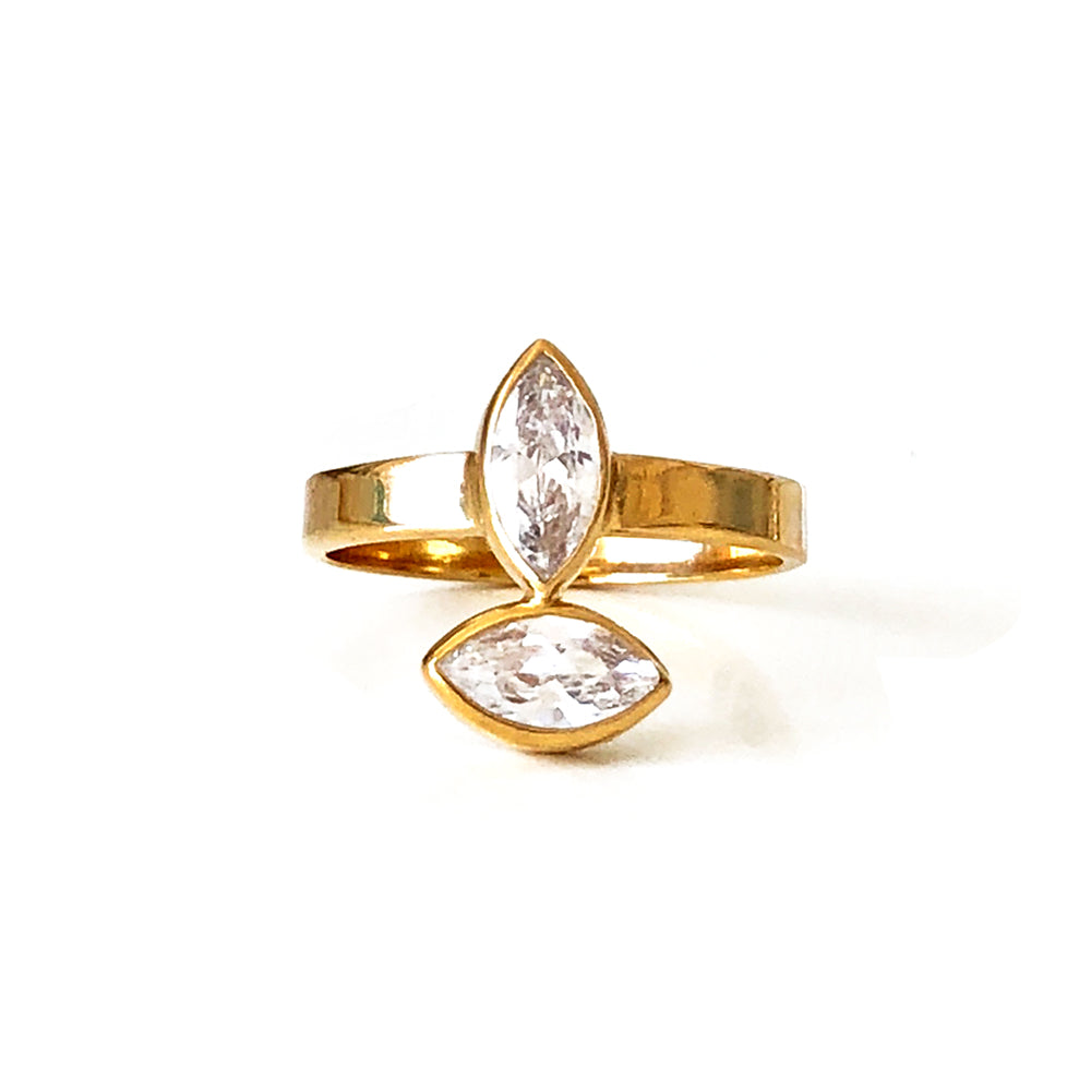 Aurelia Double Ring
