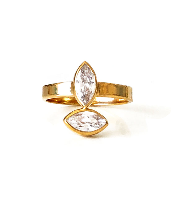 Aurelia Double Ring