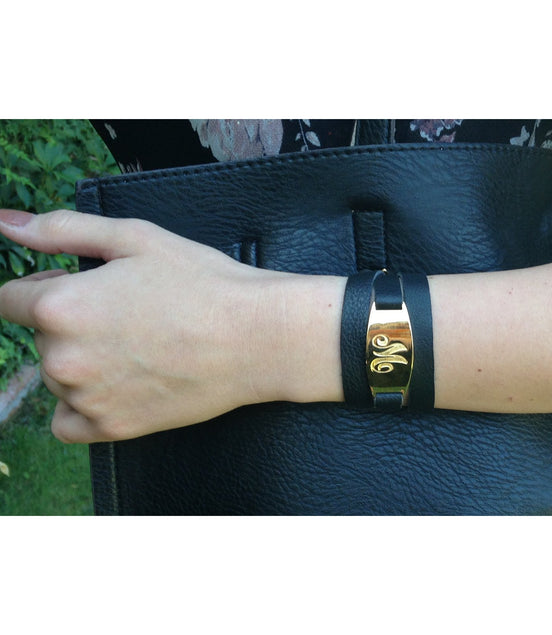 EATON INITIAL WRAP BRACELET