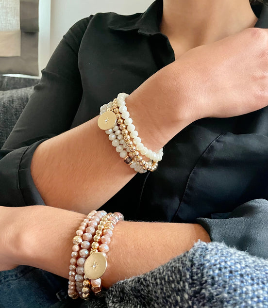North Star Crystal Stack-Pale Green