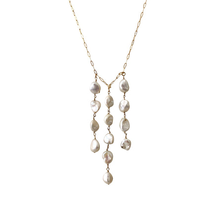 Pearl Cascade Necklace