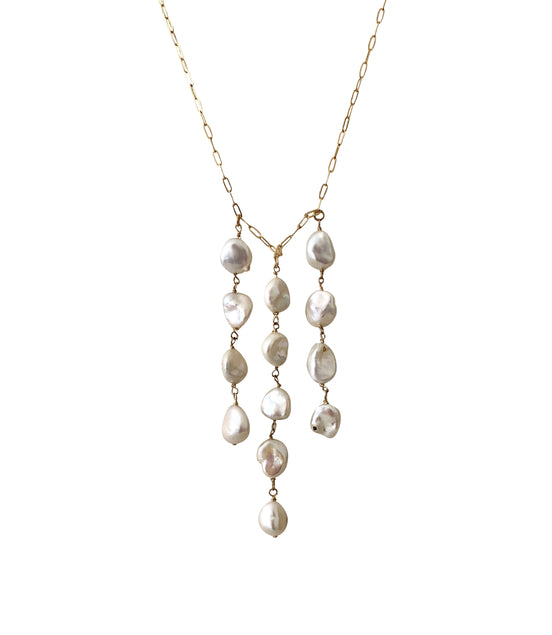 Pearl Cascade Necklace