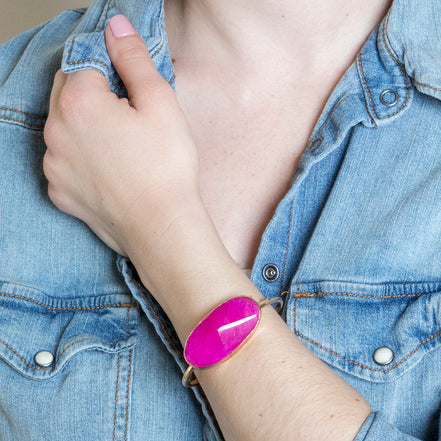 Sunset Fuchsia Cuff