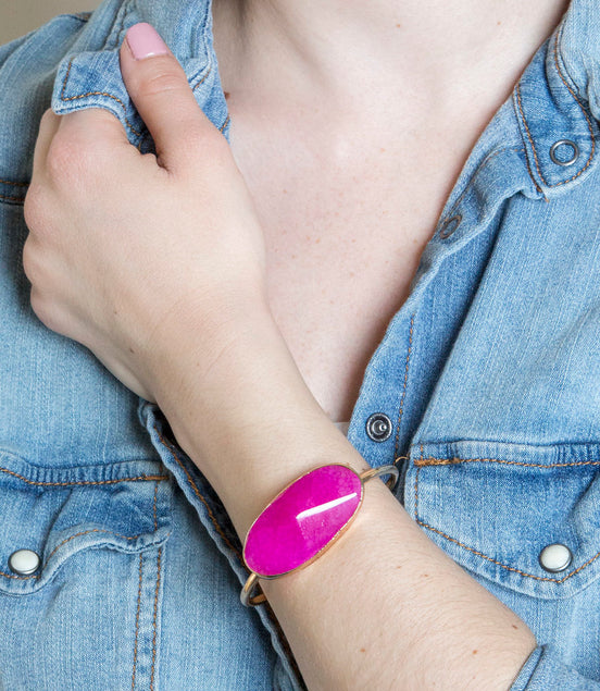 Sunset Fuchsia Cuff