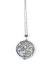 The Fast Flash! Silver Crystal Magnifier Necklace