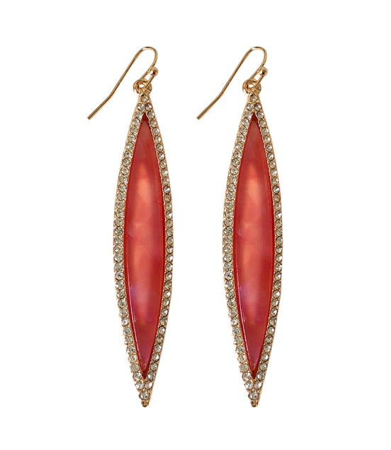 Suranne Marquis Coral Shimmer Earring