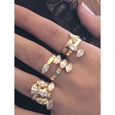 Aurelia Triple Ring