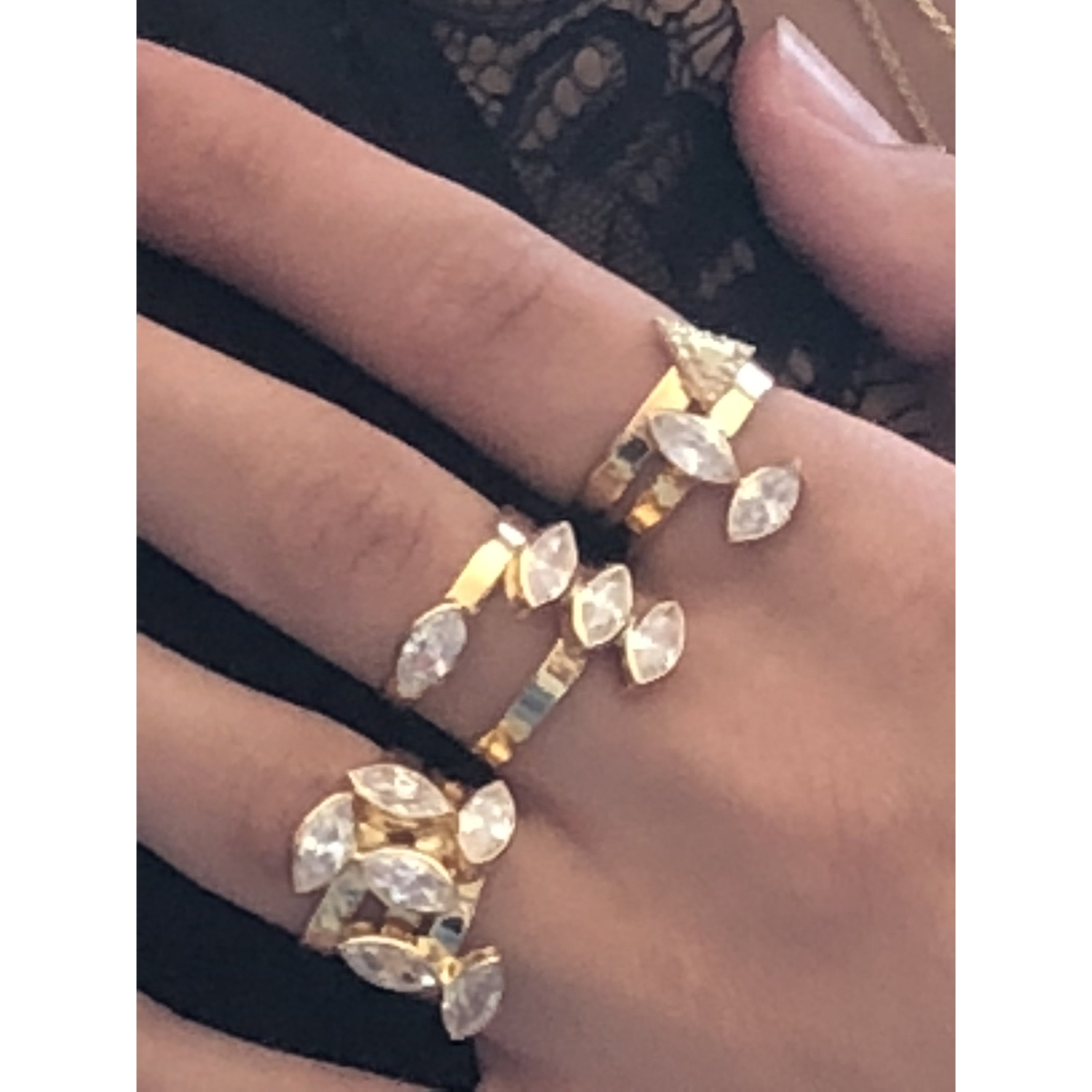 Aurelia Triple Ring